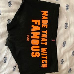 PINK victoria secret Halloween themed underwear